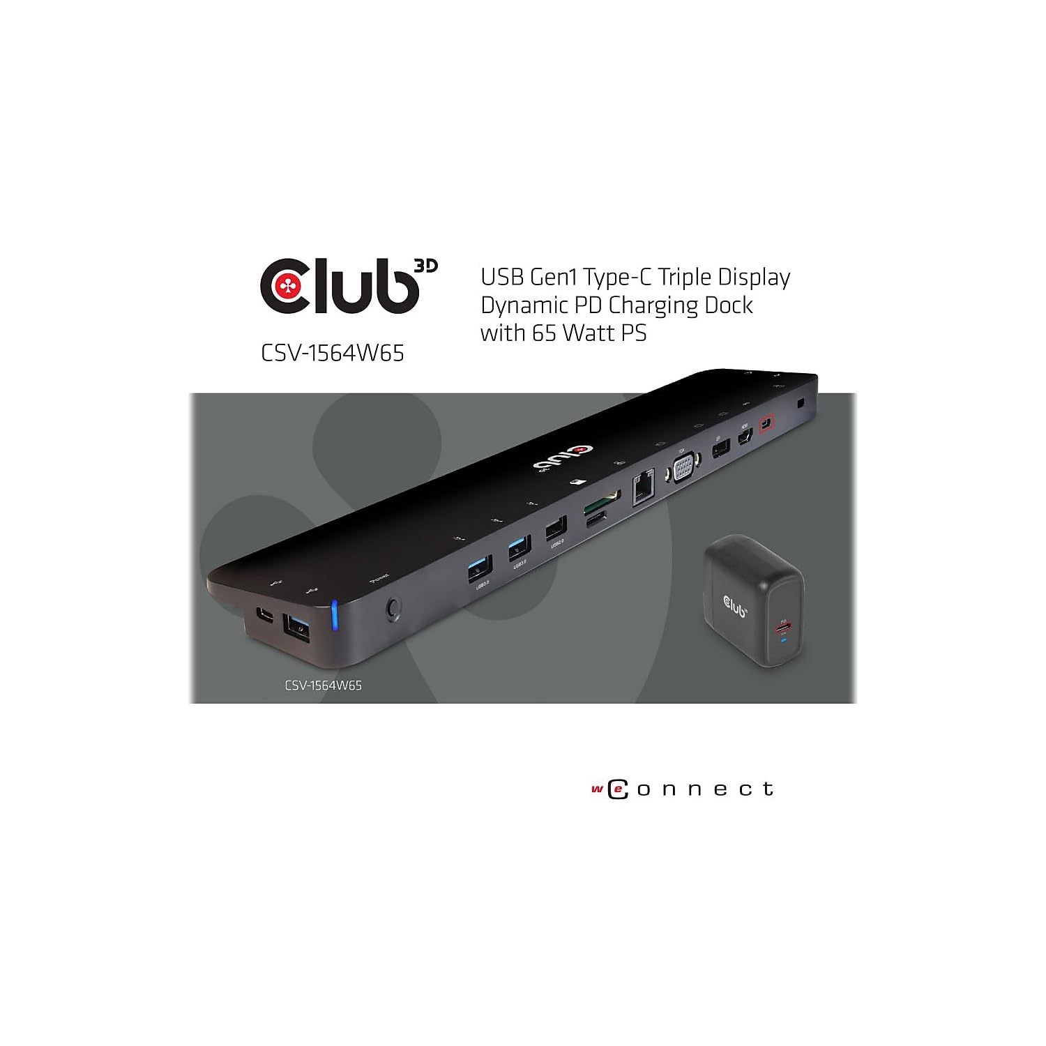 Amazon.com: Club 3D CSV-1564W65 Docking Station : Electronics